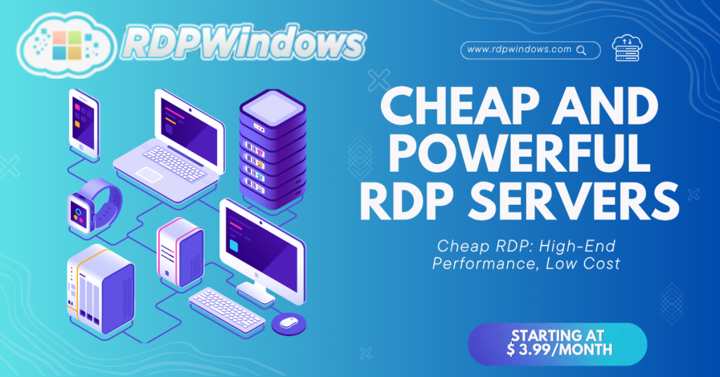 cheap RDP Windows 